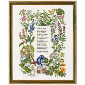 Broderipakning - Krydderurter