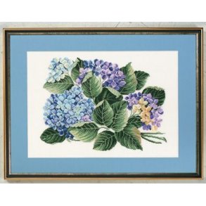 Broderipakning - Hortensia