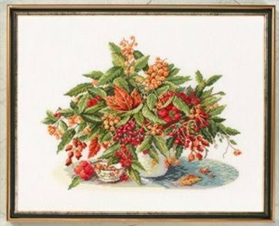 Broderipakning - Gyldne br