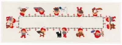 Broderipakning - Julelber nissebrn