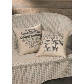 Broderipakning - Pude - Totally flexible