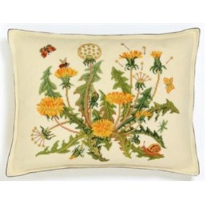 Broderipakning - Pude - mlkebtter 2 syes p dralon