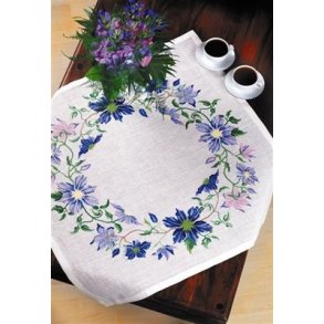 Broderipakning - Lysedug Bl klematis