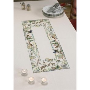 Broderipakning - Jagtdug