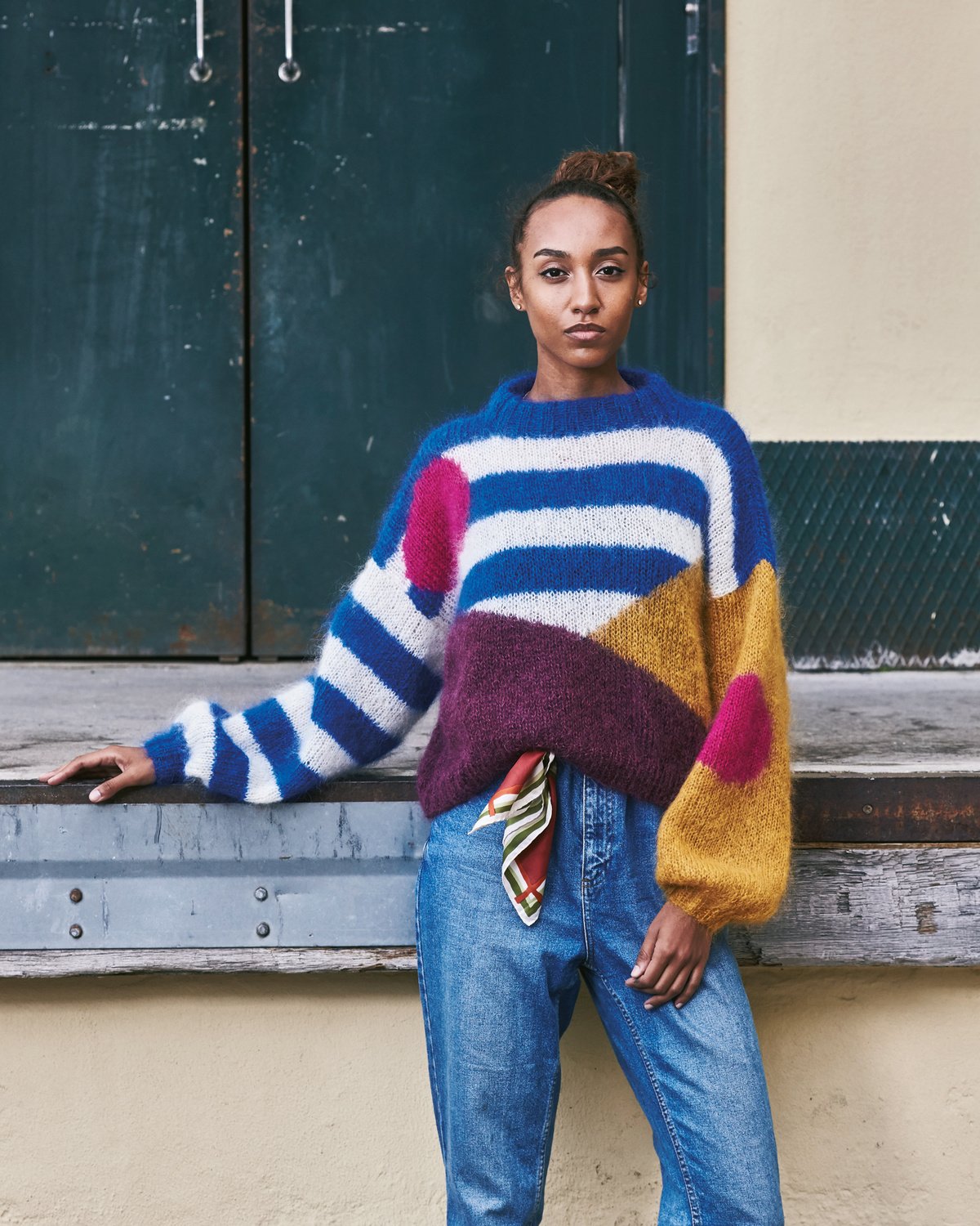 Bella mohair - garn - Valgfri Farve