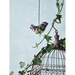 Broderi kit - ophng fugl - Bnd