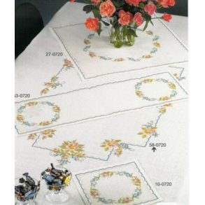 Dugemnster - Dug med blomster