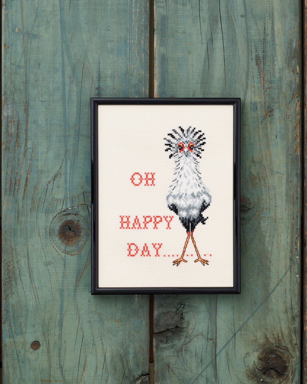 Broderipakning - Billede - Oh happy day...