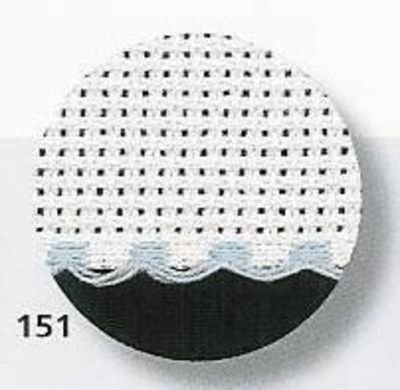 Aida B�nd 6,4 tr - 5 cm bred Babybl� - &frac12; meter