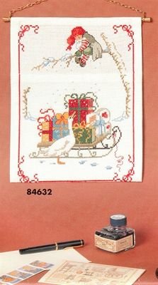 Juleophng - Julemand i tr med gs