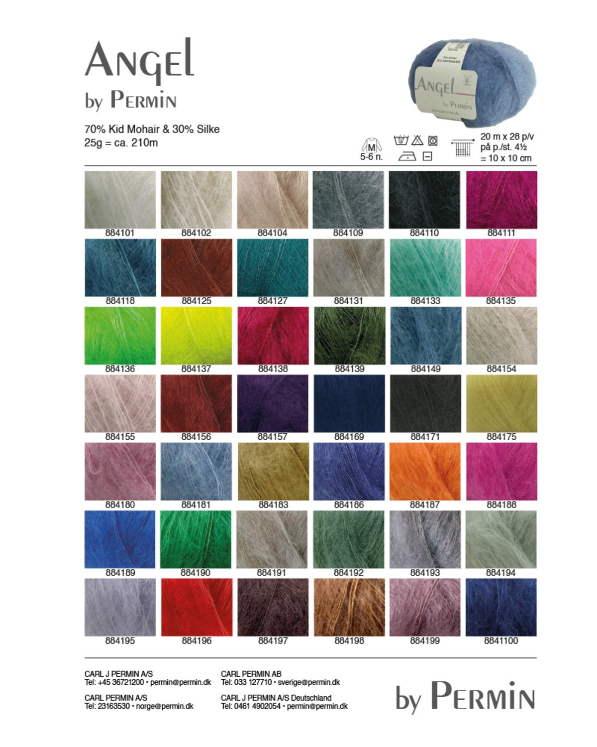 Angel - garn fra Permin