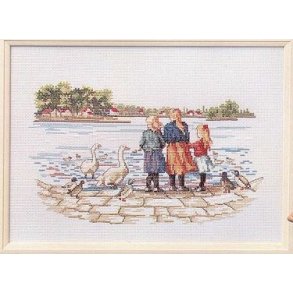 Broderipakning - Brn fodrer nder