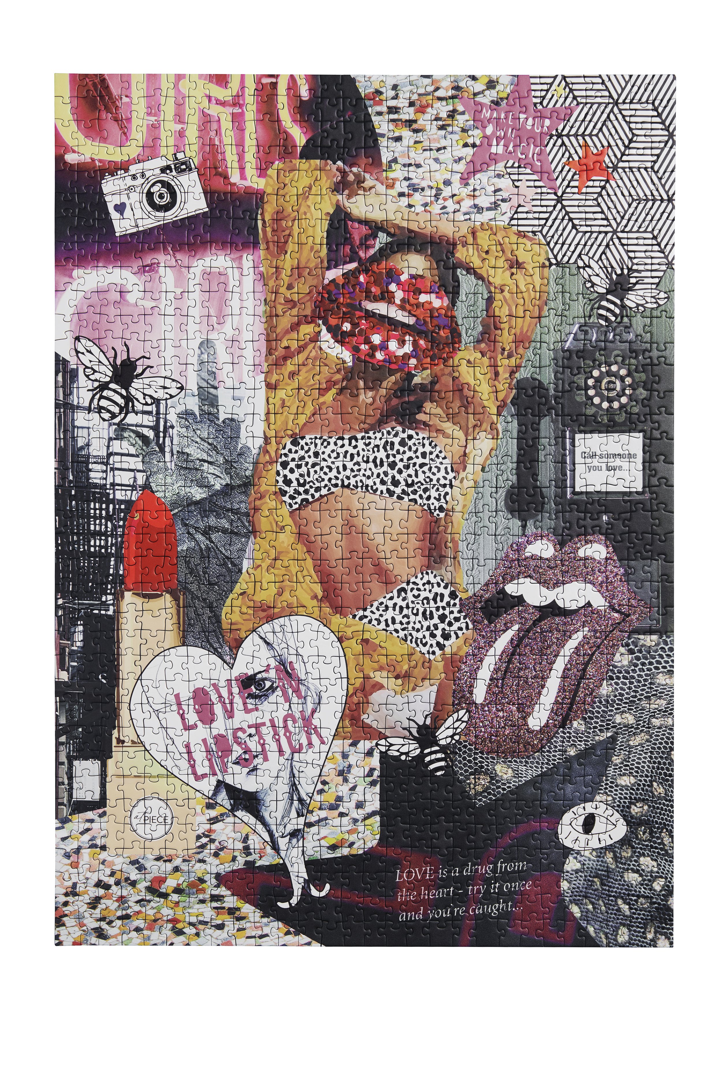 Puslespil -  Love &amp; Lipstick