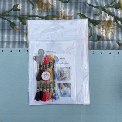 Broderipakning - 'Alt godt fra havet' med garn og vandopl. stof