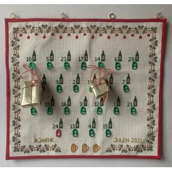 Broderikit: Broderistens julekalender - Af Broderisten