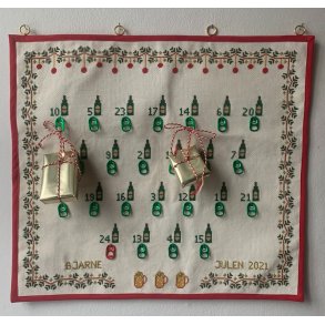 Broderikit: Broderistens julekalender - Af Broderisten
