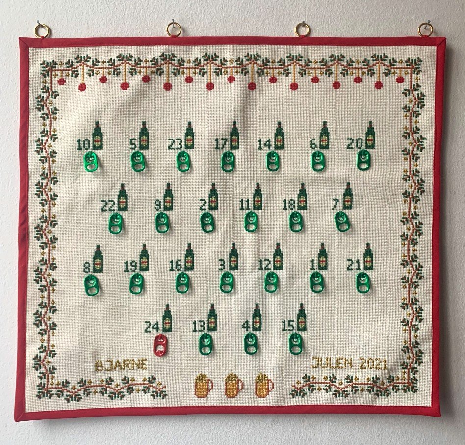 Broderikit: Broderistens julekalender - Af Broderisten