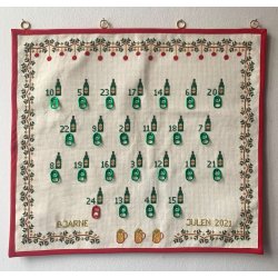 Broderikit: Broderistens julekalender - Af Broderisten