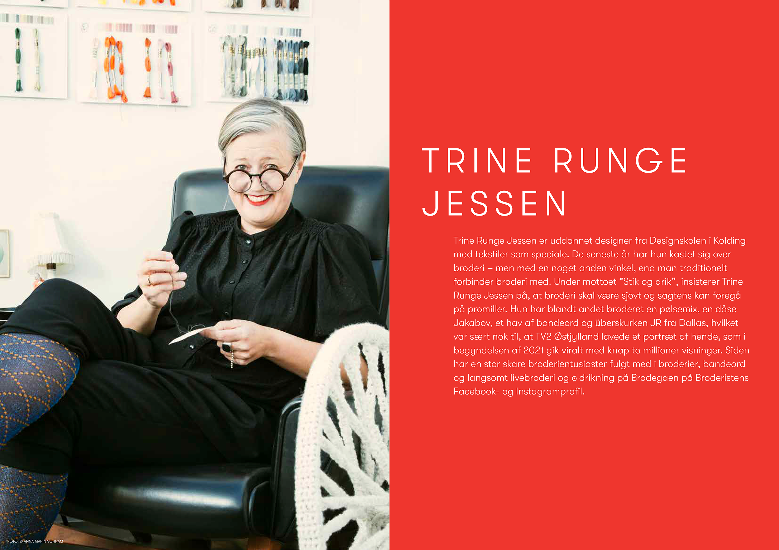 Broderistens Badass Broderier - hndarbejdsbogen du ikke vidste du manglede 