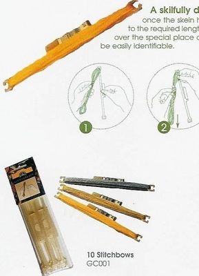 Garnordner - Ekstra garnholdere (Stitch bows)