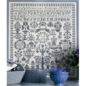 Broderipakning - Navneklud fra 1852