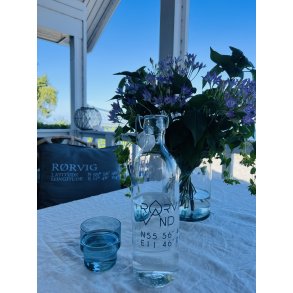 RRVIG - Vandflaske glas