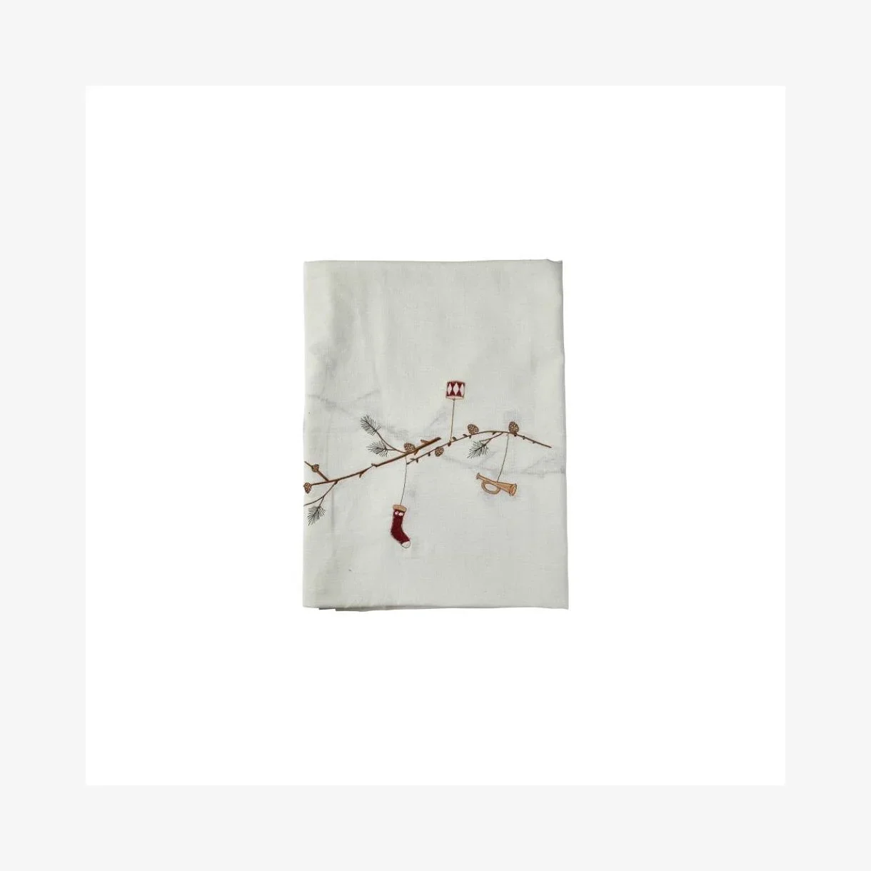 Broderi - Frdigbroderet dug - Jul II