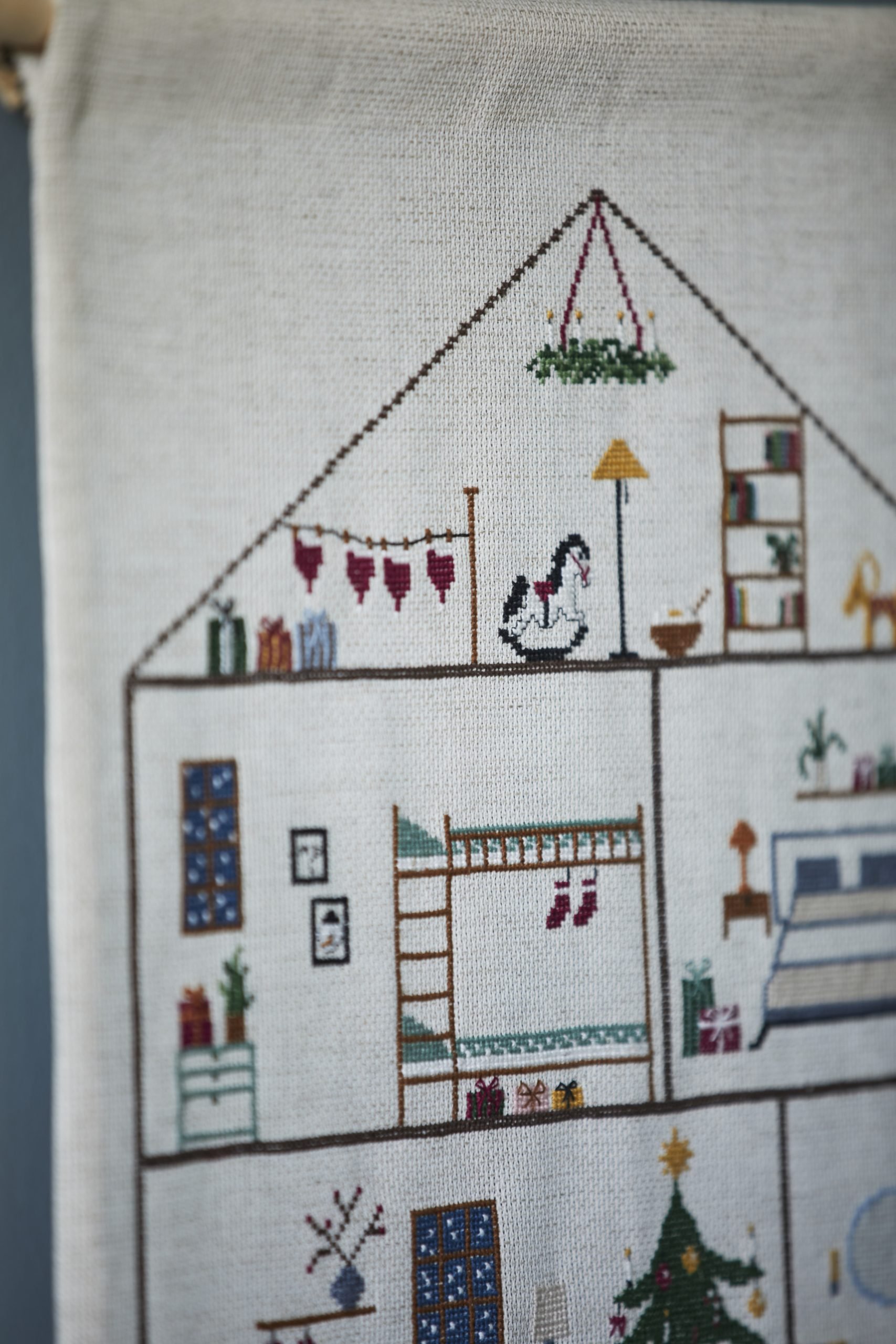 Broderipakning - Julekalender - Jul i Nygade 44