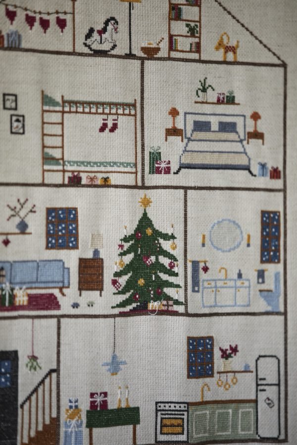 Broderipakning - Julekalender - Jul i Nygade 44