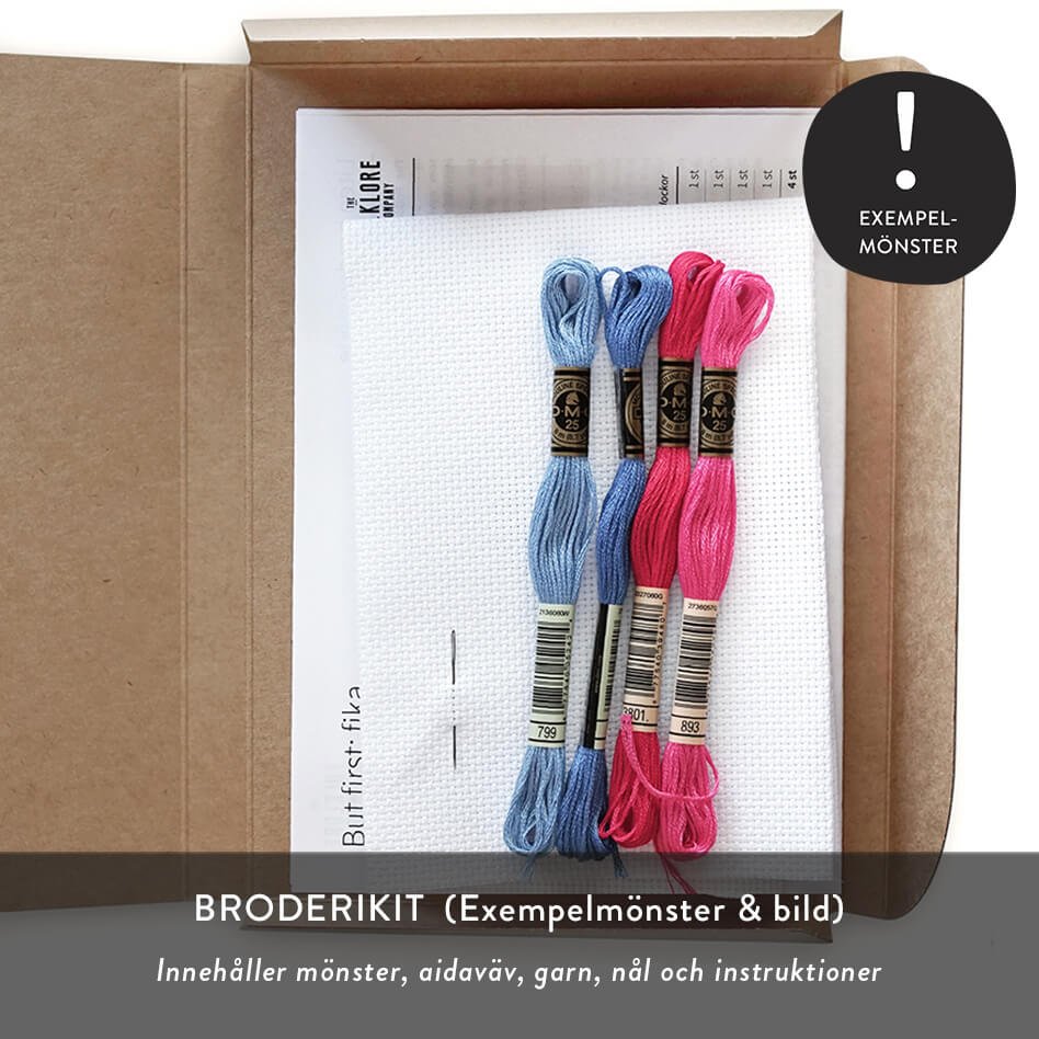 Broderikit - billede - There is no planet Bee