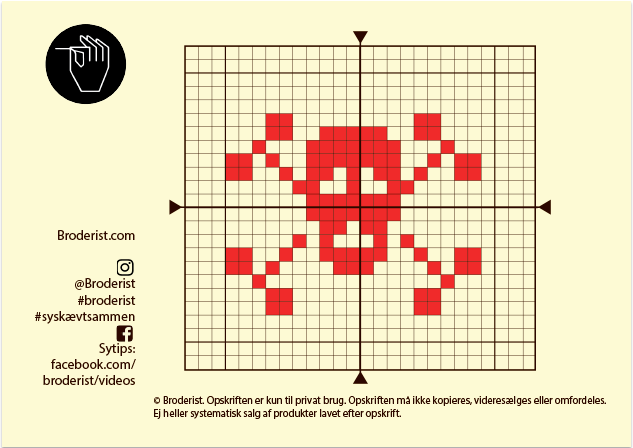 Gratis mnster fra badass broderisten Trine Runge Jessen