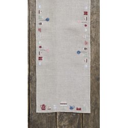 Broderipakning - Fdselsdags-lber - Kagebord og gaver