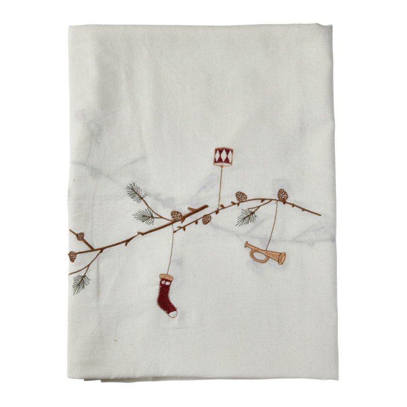 Broderi - Frdigbroderet dug - Jul II