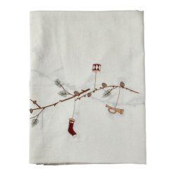 Broderi - Frdigbroderet dug - Jul II