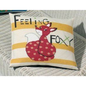 Broderipakning - Pude - Feeling Foxy