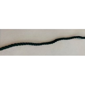 Monterings snor - Mrk grn - 4 mm.