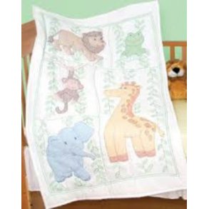 Babyt�ppe med jungledyr