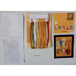 Broderipakning - Billede - Nefertiti