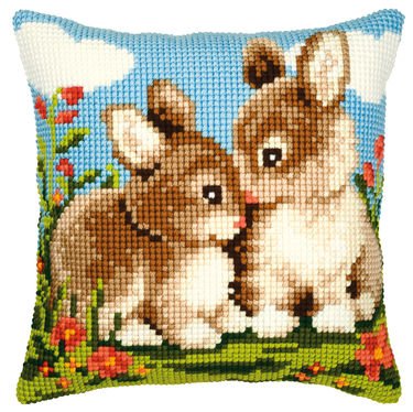 Stramaj - Pude med 2 harekillinger