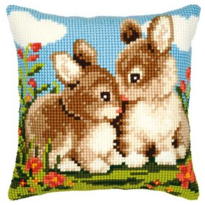 Stramaj - Pude med 2 harekillinger