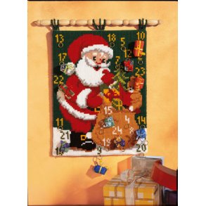 Broderipakning - Stramaj julekalender - Julemand