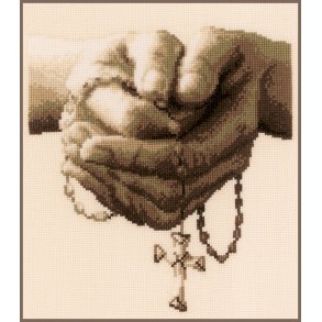 Broderipakning - Praying