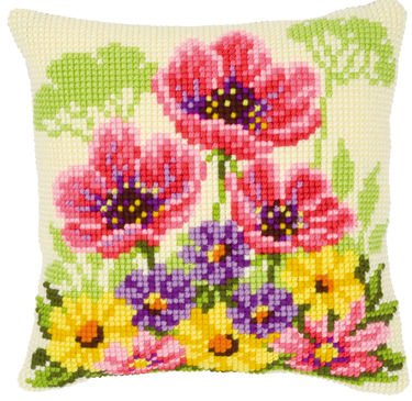 Stramaj - Pude med sommerblomster