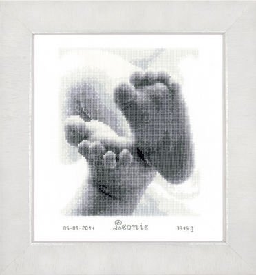 Broderipakning - Baby fdder