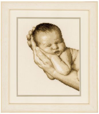 Broderipakning Fdselsminde - S lille