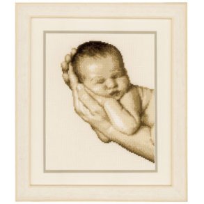 Broderipakning Fdselsminde - S lille