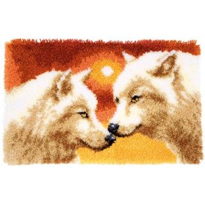 Broderipakning - Rya - Ulve i fuldmne