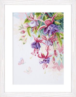 Broderipakning - Billede - Fuchsias