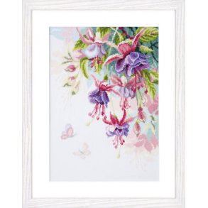 Broderipakning - Billede - Fuchsias