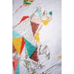 Broderipakning - Billede - Vr modig